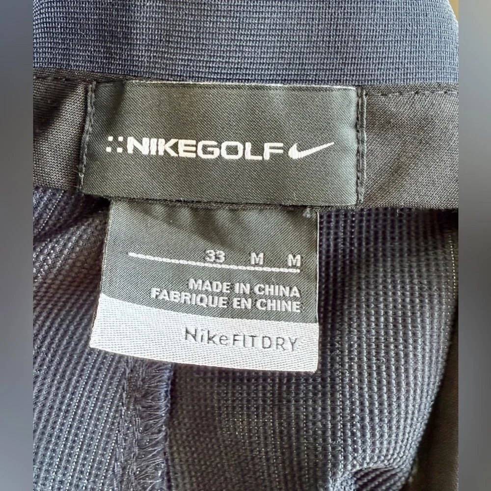 Nike Golf FitDry Plaid Performance Pants Size: 33W • Blue/Black Plaid • NWT $139